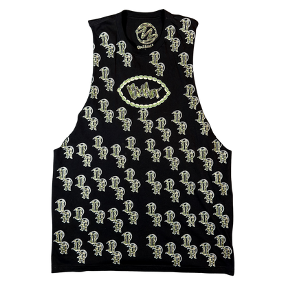 Unlimited Arts Camo Allover Sleeveless Tee