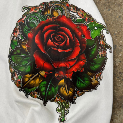BeArt White Unisex Pullover Hoodie