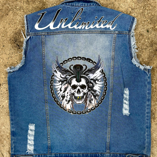 Dead Medusa Denim Vest