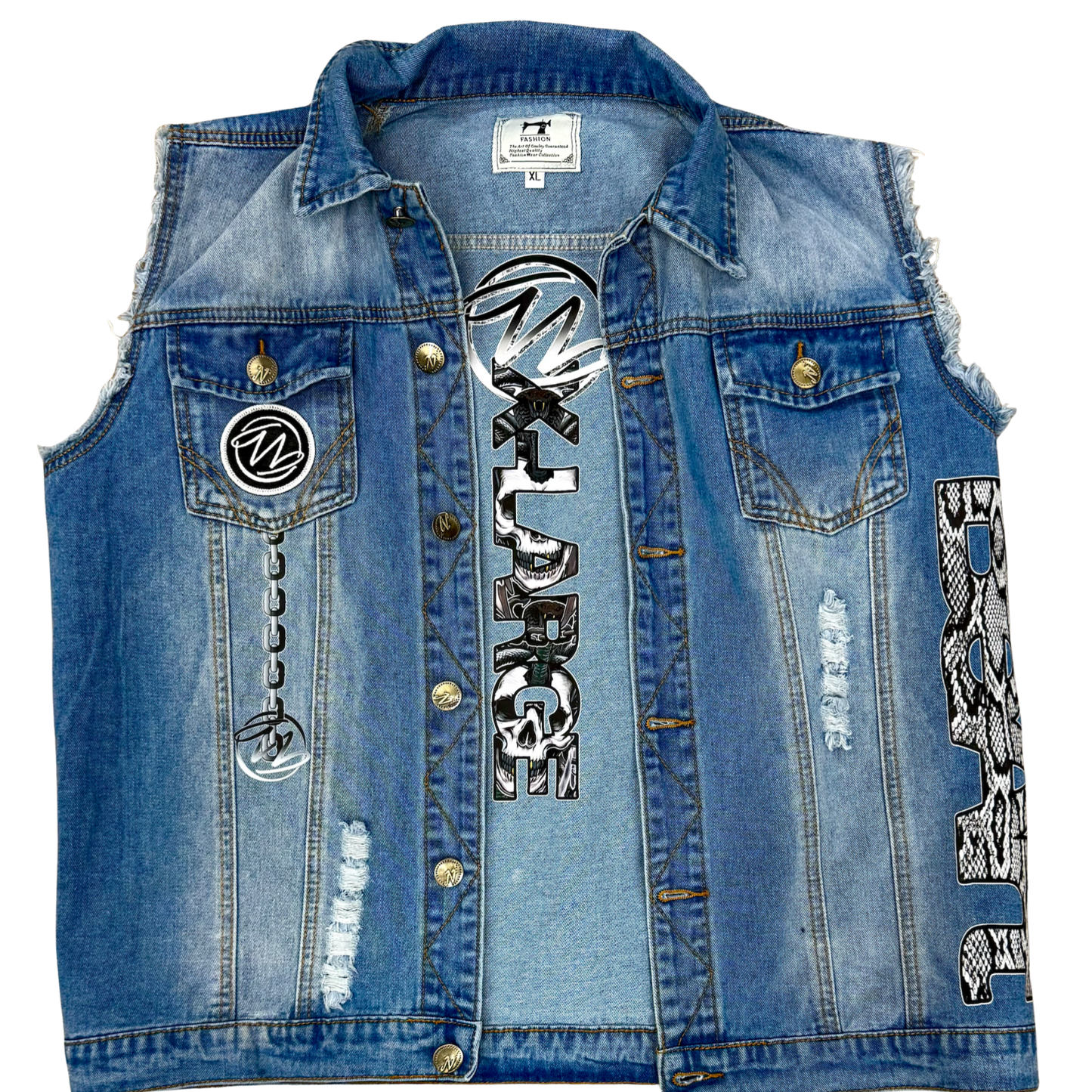 Dead Medusa Denim Vest