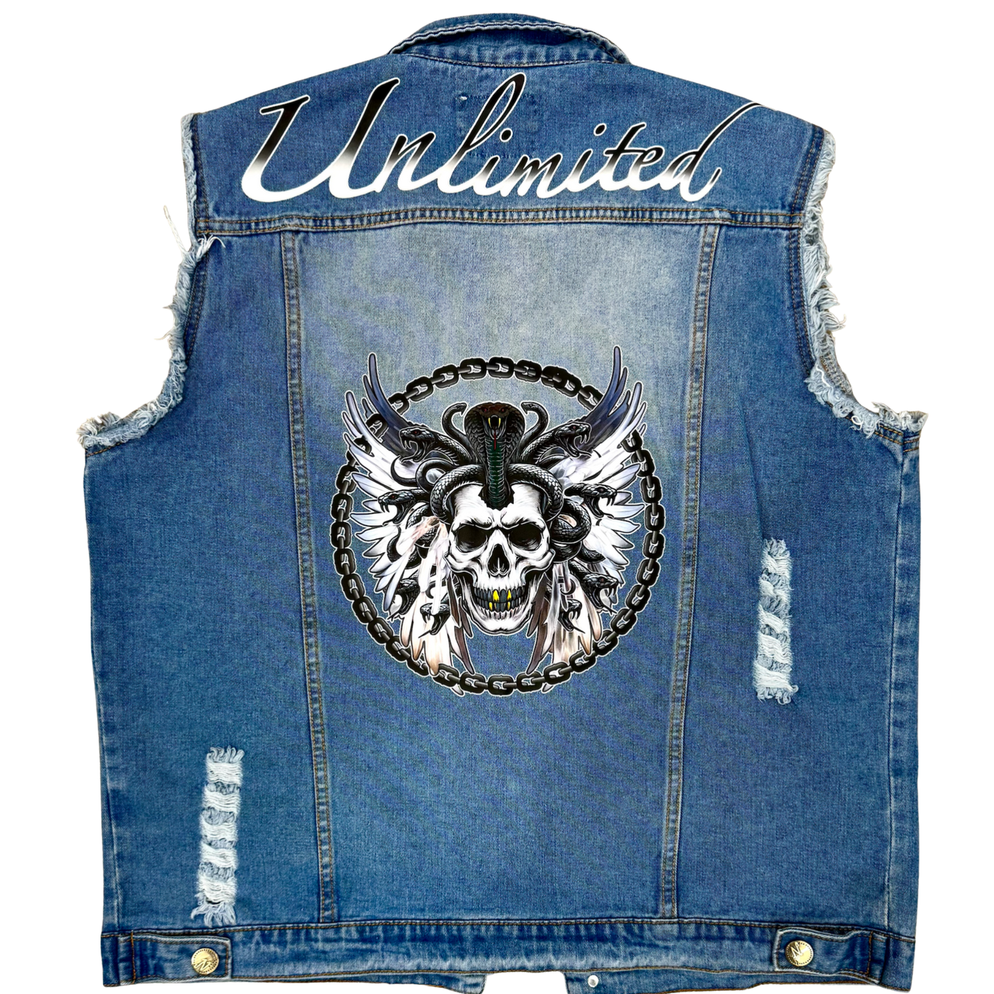 Dead Medusa Denim Vest
