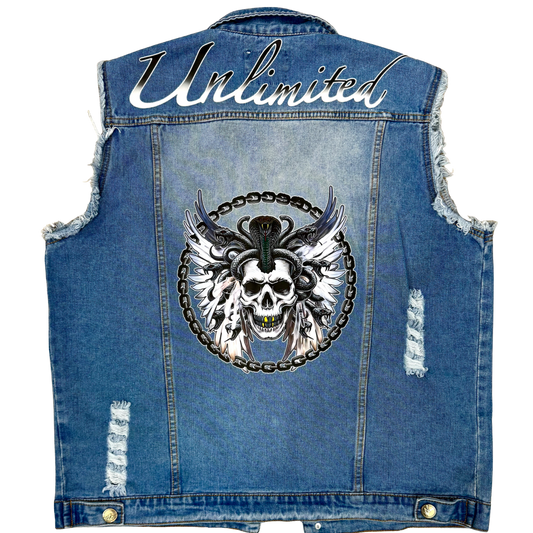 Dead Medusa Denim Vest