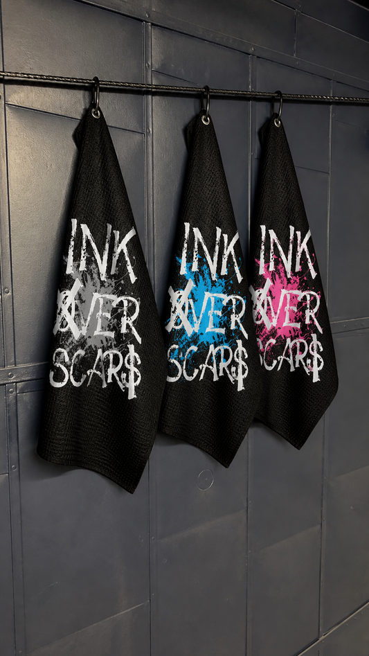 Ink Over Scars Pocket Rag