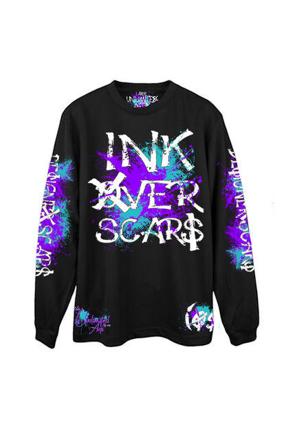 Ink Over Scars Suicide Awareness Oversized Long Sleeve