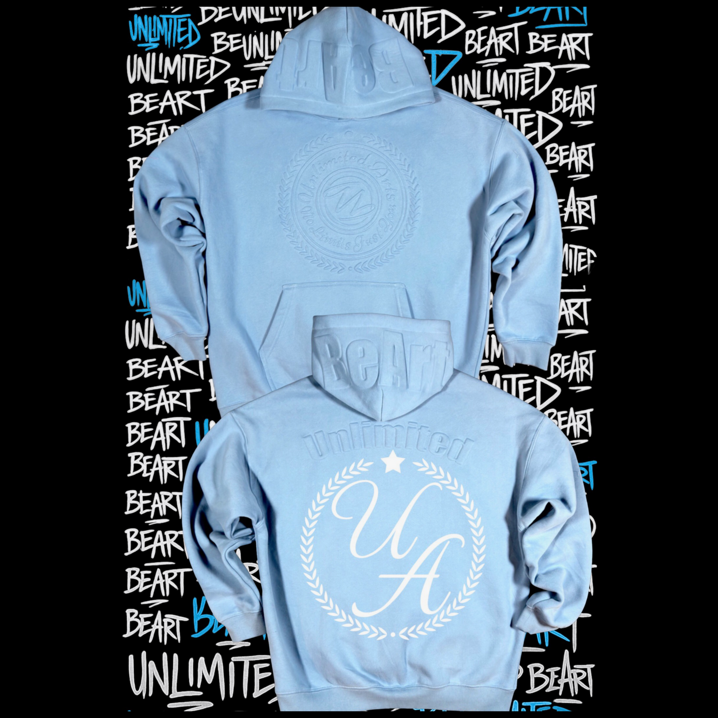 EmBOSSed Essentials Pullover Hoodie- Multiple Colors