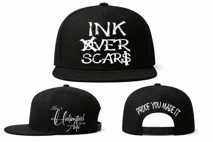 Ink Over Scars hat