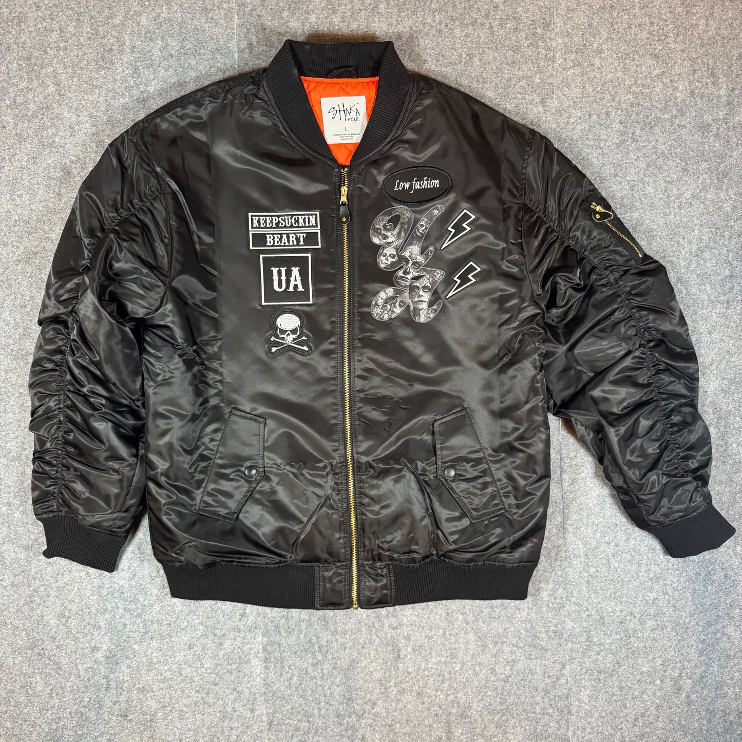 The Monochrome Bomber Jacket