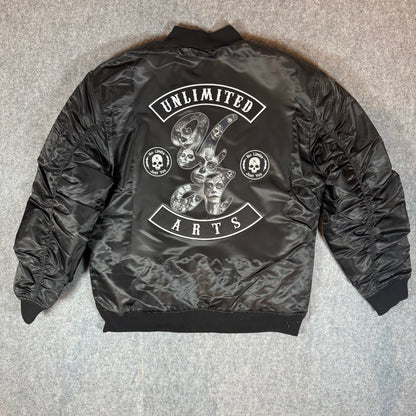 The Monochrome Bomber Jacket