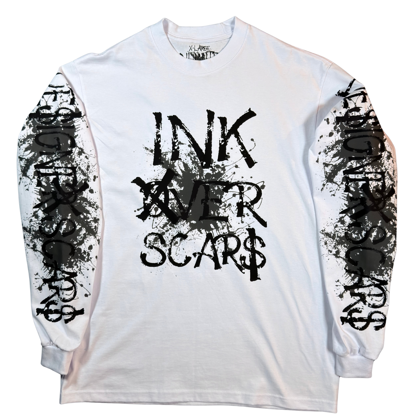 Ink Over Scars Oversized Long Sleeve T-Shirt