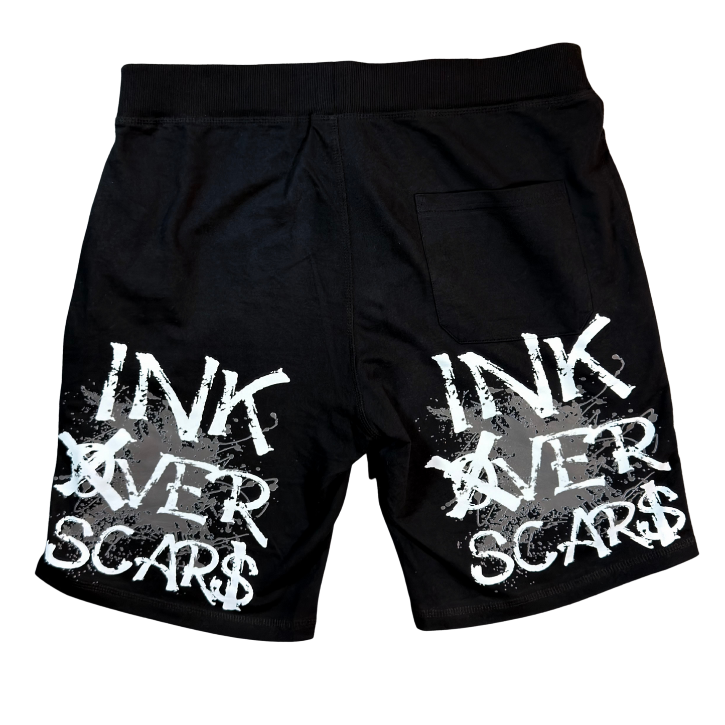 Ink Over Scars Drawstring Shorts