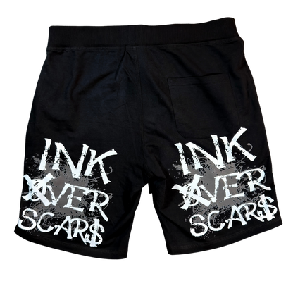 Ink Over Scars Drawstring Shorts