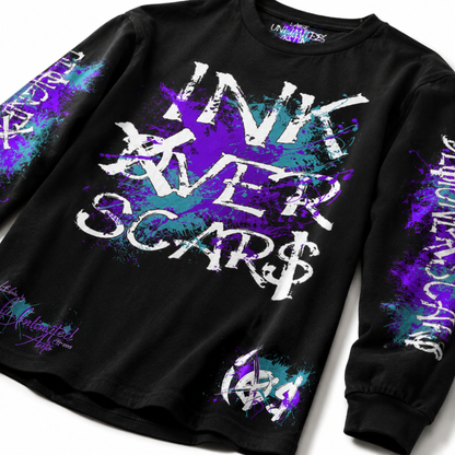 Ink Over Scars Suicide Awareness Oversized Long Sleeve