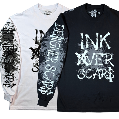 Ink Over Scars Oversized Long Sleeve T-Shirt