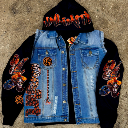 The Cobra Denim Vest