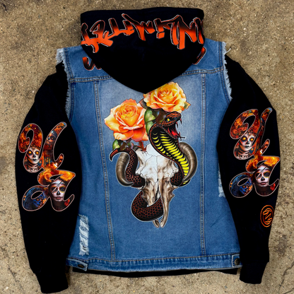 The Cobra Denim Vest