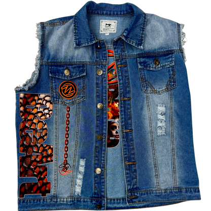 The Cobra Denim Vest