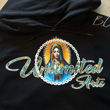 Santa Maria Unisex Pull Over Hoodie