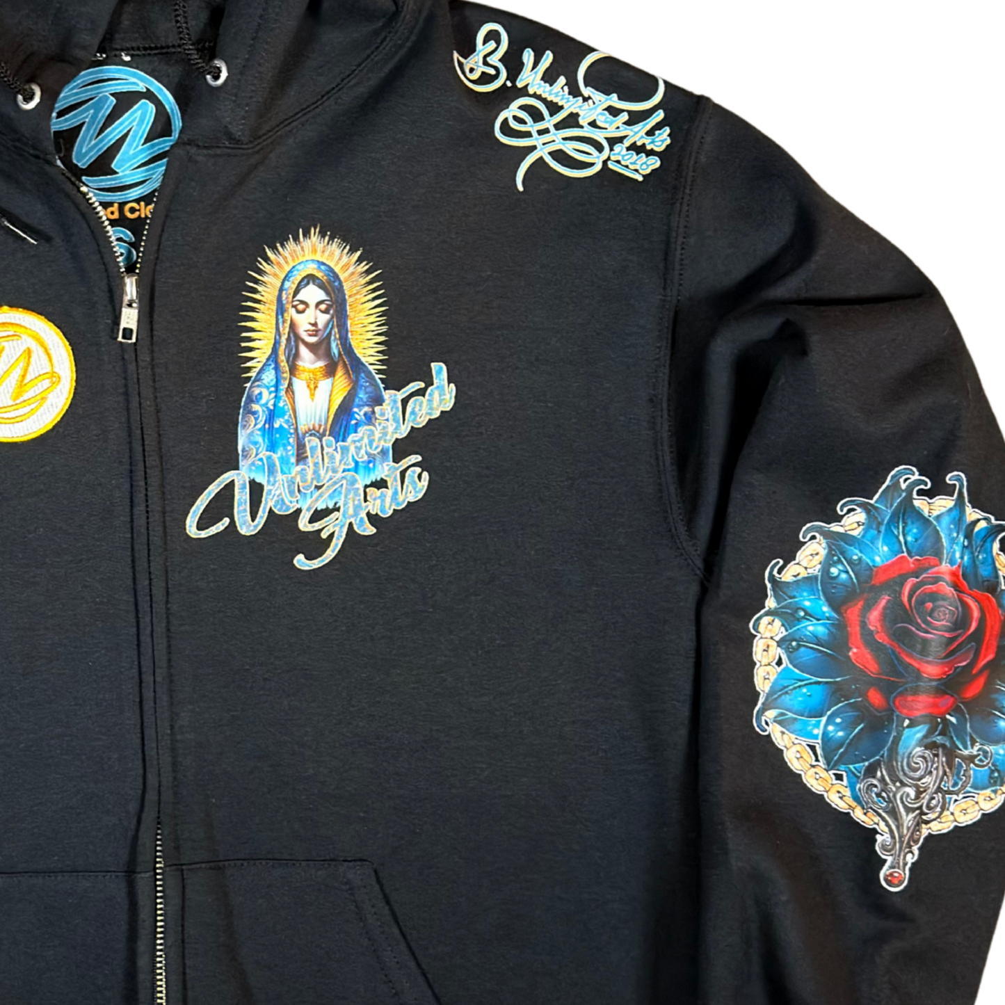 Santa Maria Zip-up Hoodie