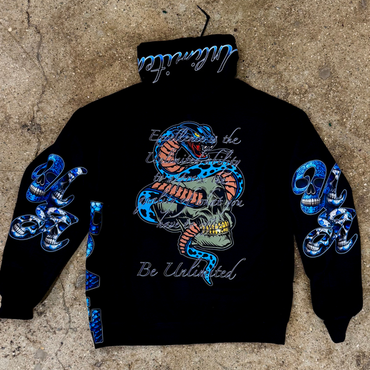 Year of the Snake Zip-Up Hoodie