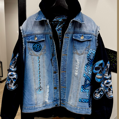 Year of the Snake Denim Vest