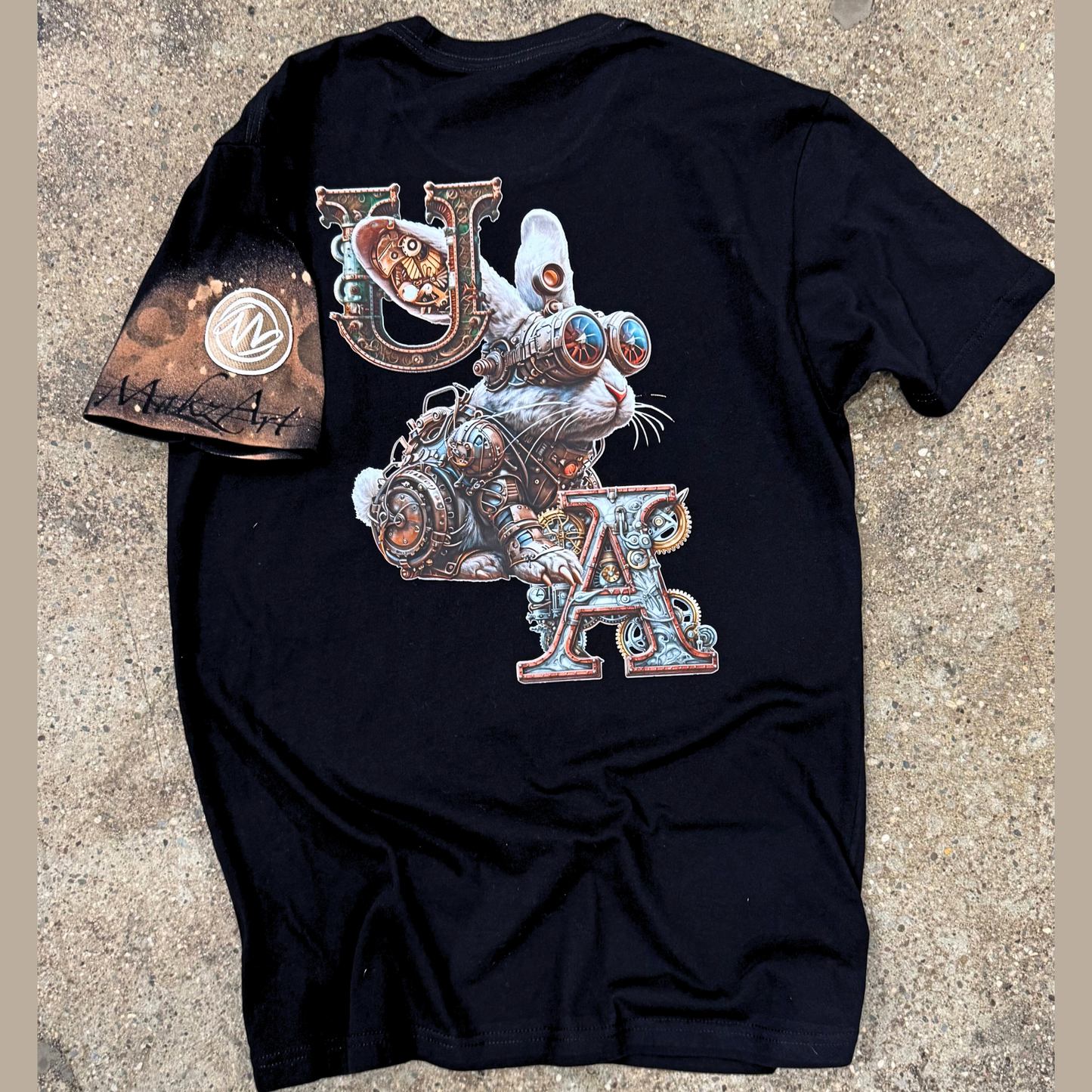 BeArt Steampunk Bunny T-shirt