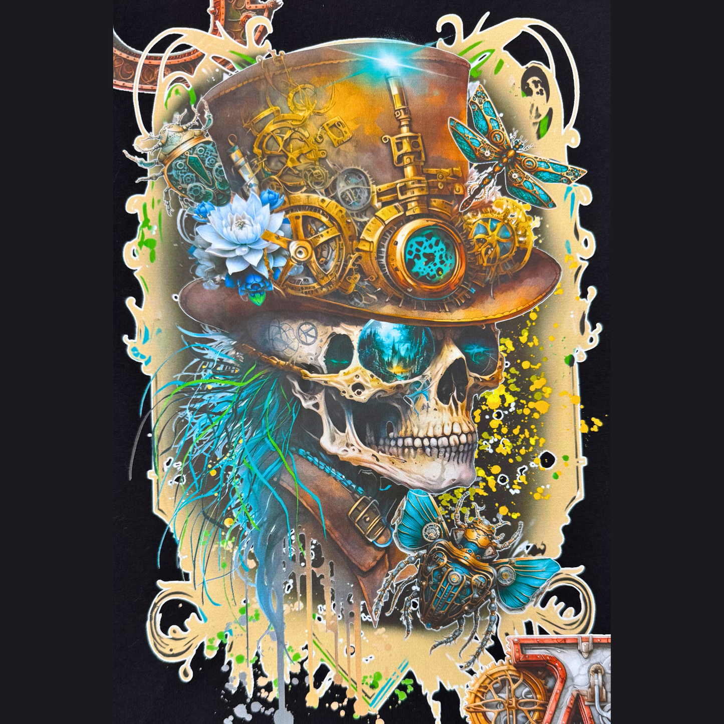 Steampunk Skull T-shirt