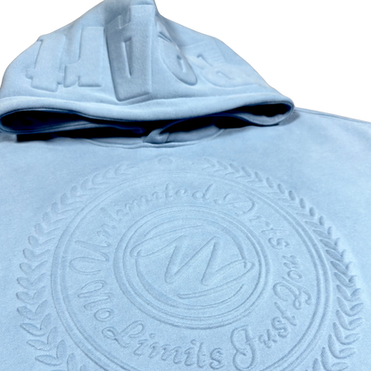 EmBOSSed Essentials Pullover Hoodie- Multiple Colors