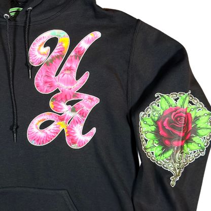 Unlimited Arts BeArt Blossom and Bones Hoodie