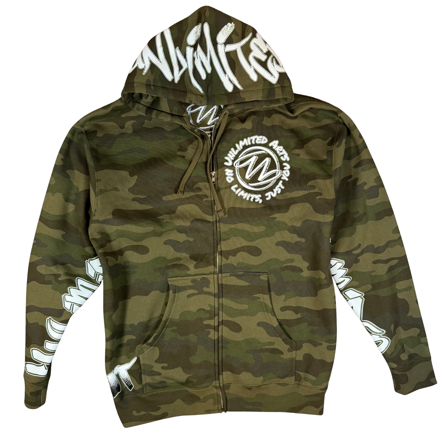 Unlimited Camo Zip-Up Hoodie