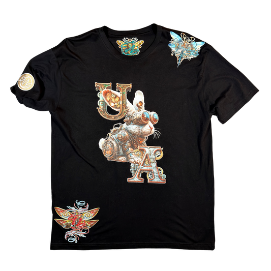 Unlimited Arts Steampunk Bunny Tee