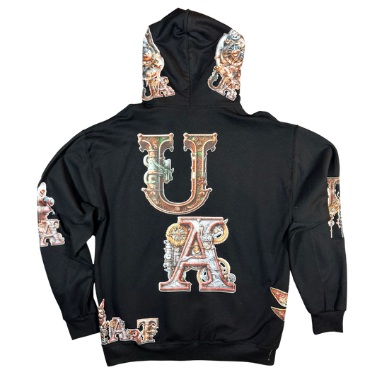 Unlimited Arts Steampunk Dragonfly Hoodie