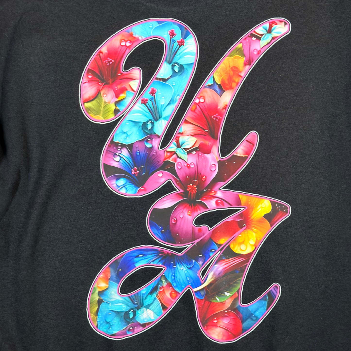 Unlimited Arts Waterdrop Crewneck Black Sweatshirt
