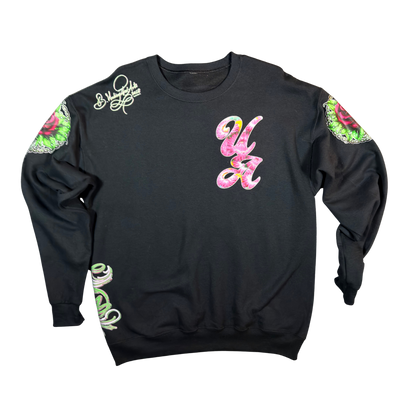 Unlimited Arts BeArt Blossom Crewneck Sweatshirt