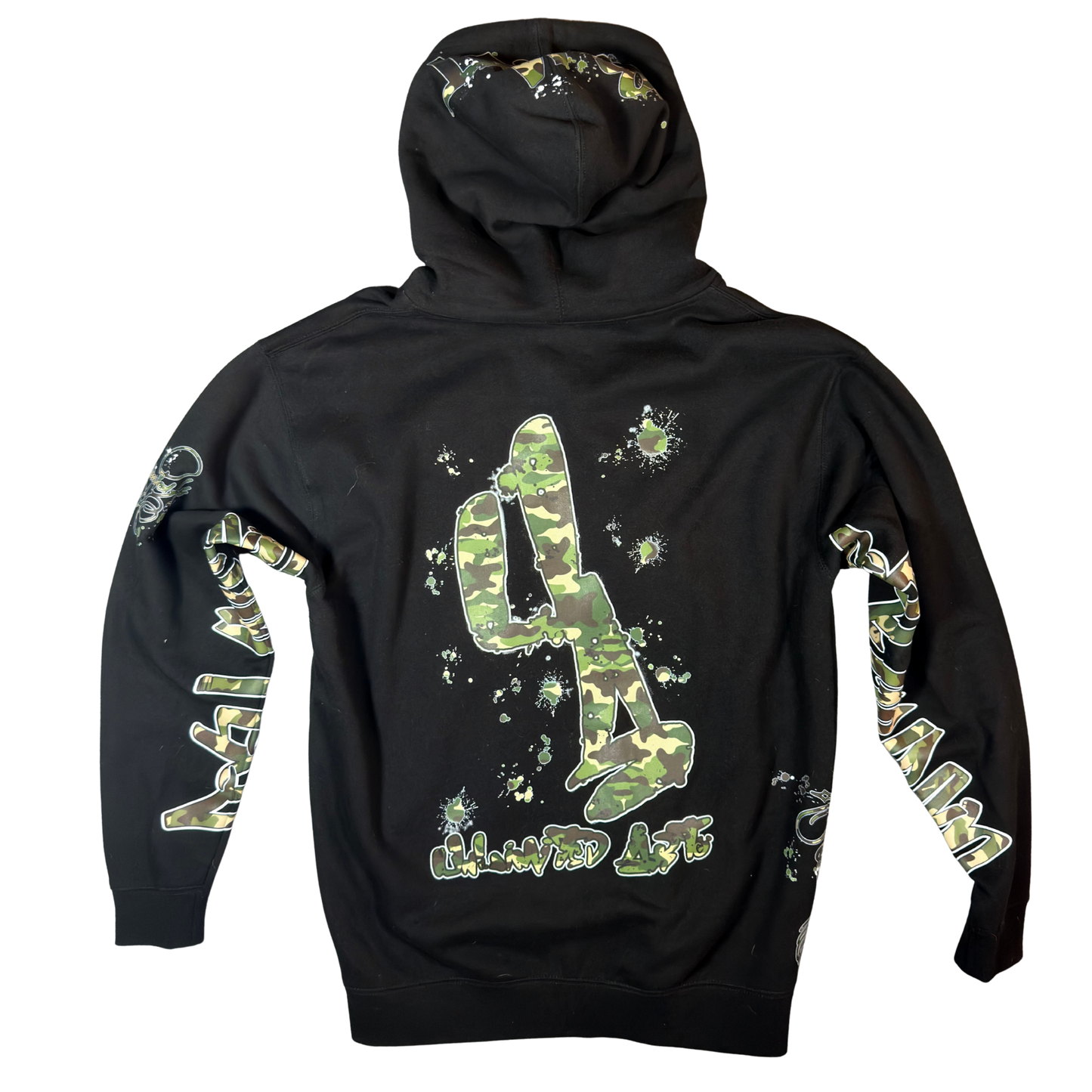 Unlimited Arts Camo Zip-up Hoodie