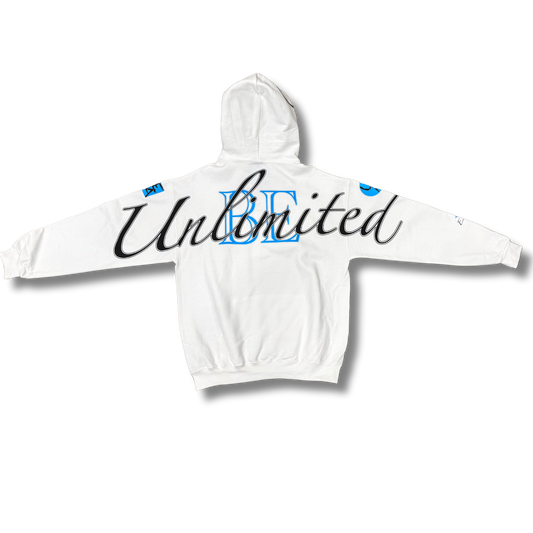 Unlimited Signature White Hoodie