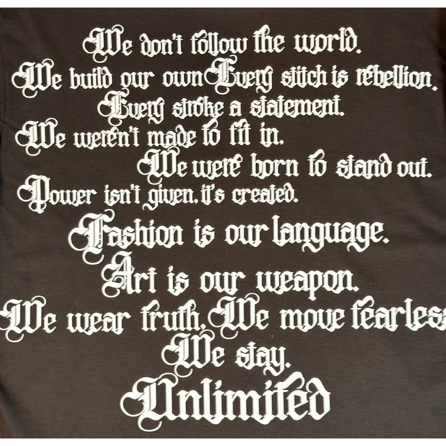 Weapons of Art Heavyweight Long Sleeve Oversized Tee