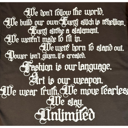 Weapons of Art Heavyweight Long Sleeve Oversized Tee