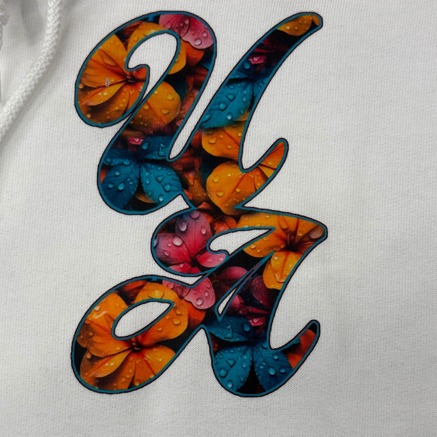 Orange Hawaii UA Unisex White Pullover Hoodie