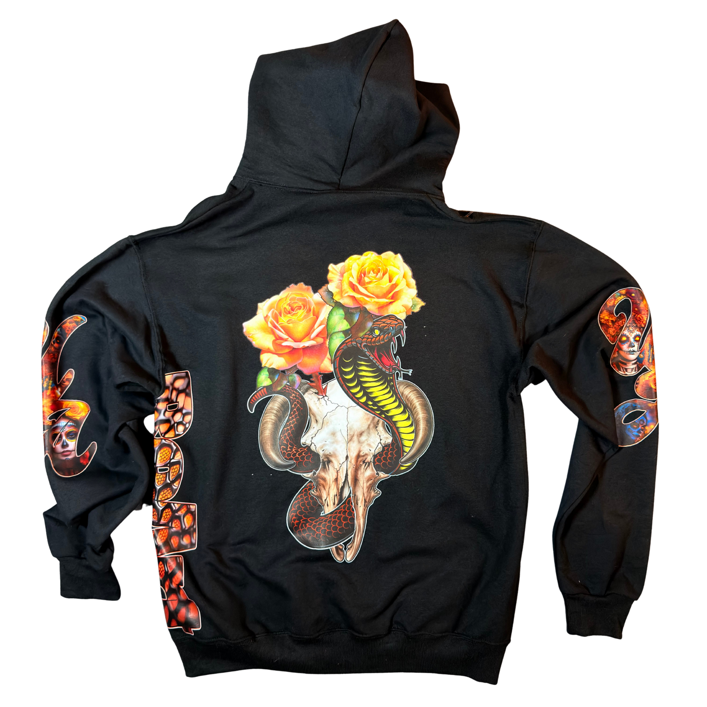 Year of the Snake Cobra Pullover Hoodie