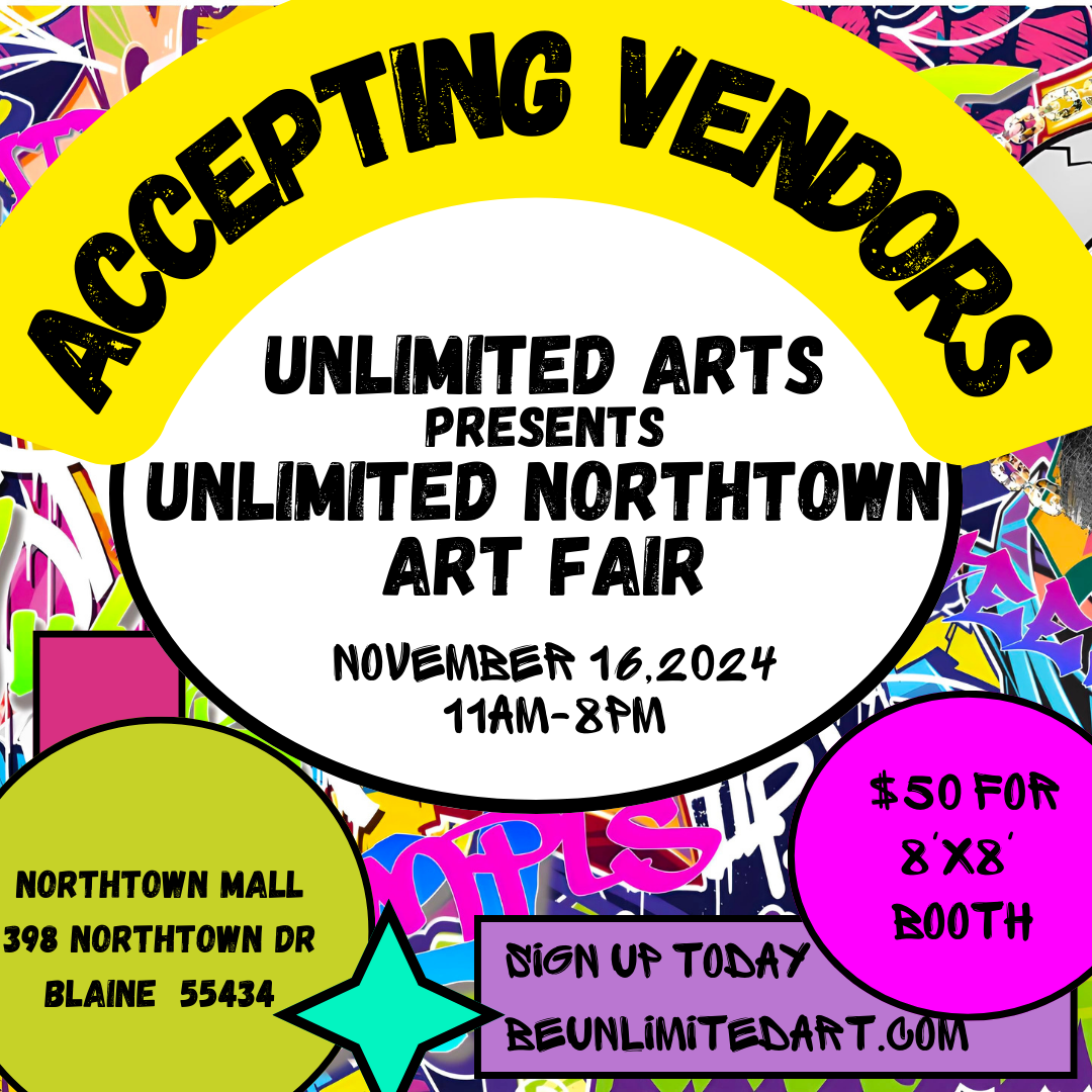 Book your space for the Unlimited Northtown Art Fair