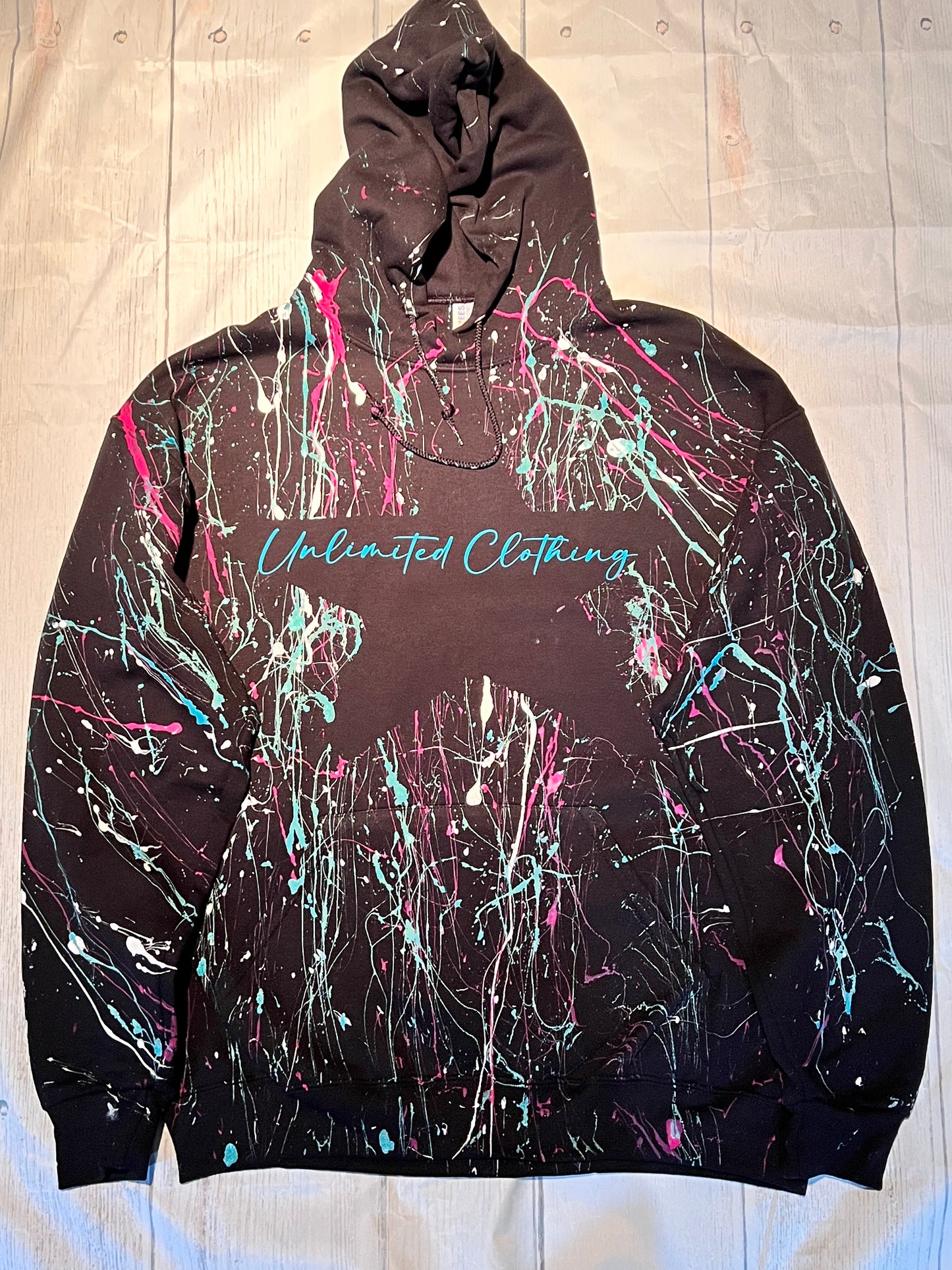 Paint splash unlimited hoodie